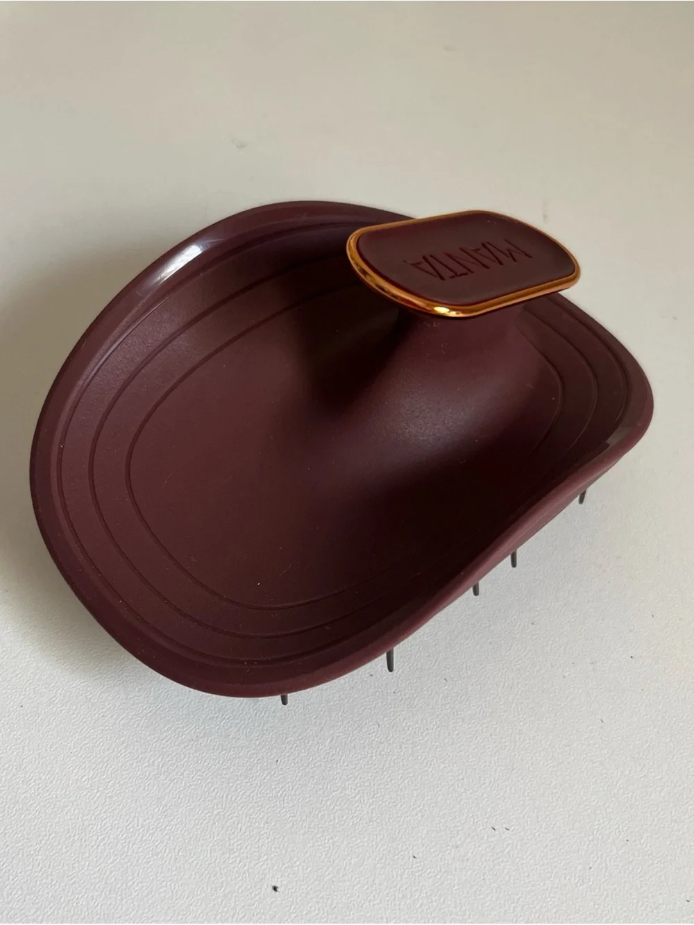 Manta Healthy Hair Brush Travel Pouch Amit Static Maroon Multi Award Winning
